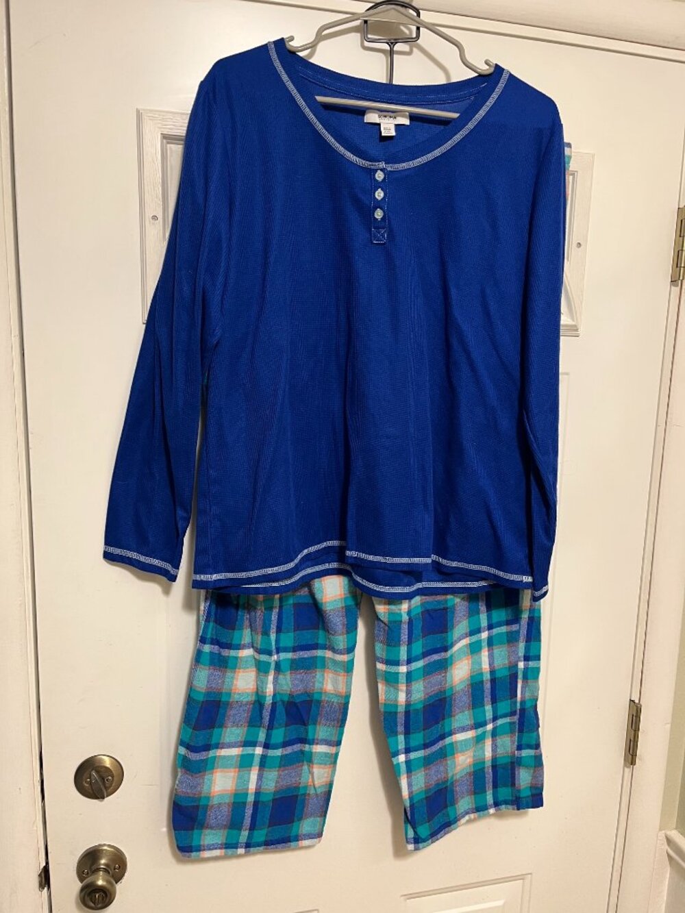 Sonoma Goods For Life® 2-pc. Long Sleeve Pajama Top & Flannel Pajama Pant Set